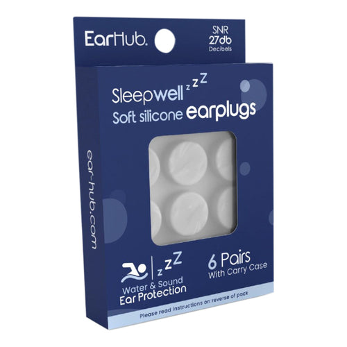 Earhub Sleepwell Soft Silicone Earplug