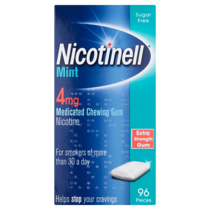 Nicotinell 4mg Extra Strength Gum - Mint