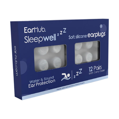 Earhub Sleepwell Silicone Earplugs