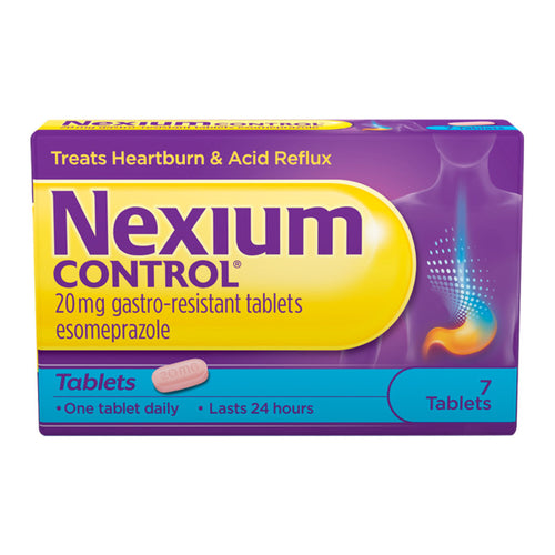 Nexium Control 20mg Tablets