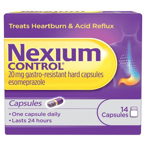 Nexium Control 20mg Compact Capsules