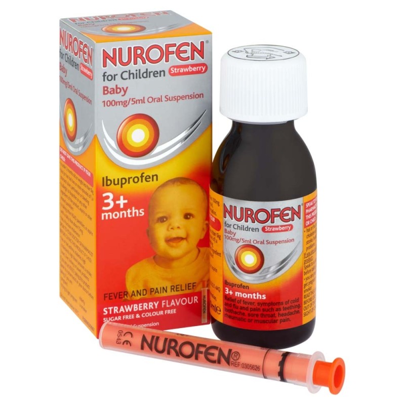 Nurofen for Children Baby Strawberry