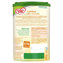 Load image into Gallery viewer, Cow &amp; Gate Comfort Baby Milk Formula From Birth Triple Pack