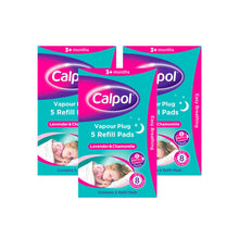 Load image into Gallery viewer, Calpol Vapour Plug Refill Pads - Triple Pack