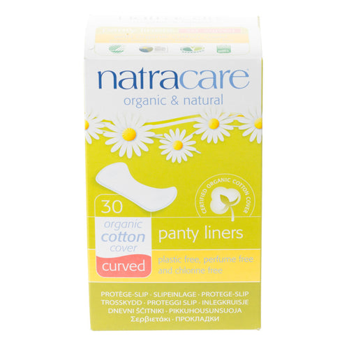 Natracare Natural Pantyliners Curved