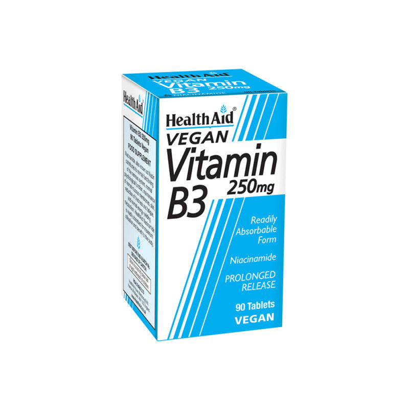 HealthAid Vegan Vitamin B3 250mg