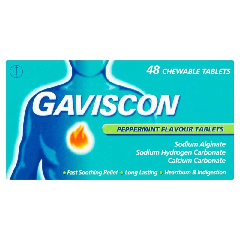 Gaviscon Tablets Peppermint