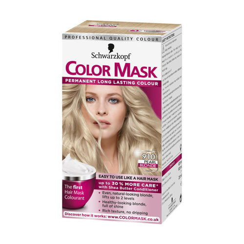 Schwarzkopf Colour Mask 910 Pearl Blonde Hair Dye