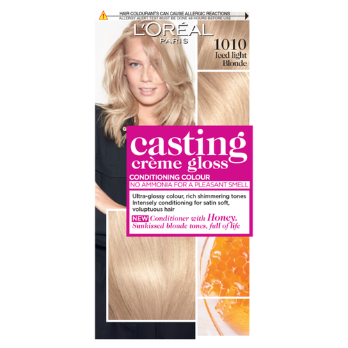 L'Oreal Paris Casting Creme Gloss 1010 Light Iced Blonde Hair Dye