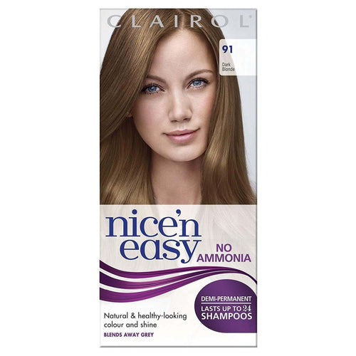 Clairol Nice 'N Easy Lasting Colour Dark Blonde Non-Perm 91