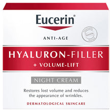 Load image into Gallery viewer, Eucerin Hyaluron-Filler + Volume Lift Anti-Age Night Cream