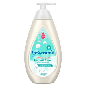 Johnsons Baby Cotton Touch 2 in 1 Bath and Wash