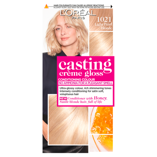 L'Oreal Paris Casting Creme Gloss 1021 Light Pearl Blonde Hair Dye