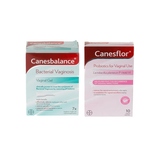 Canesbalance Bacterial Vaginosis Vaginal Gel & Canesflor Probiotic Capsules