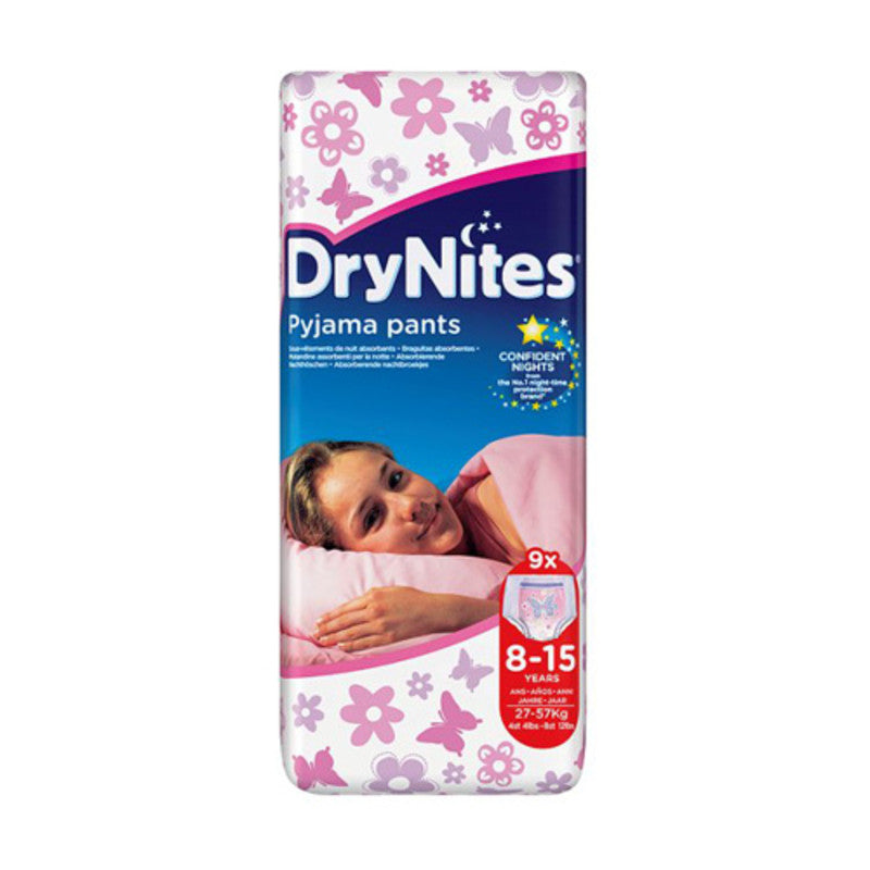 Huggies Girls 8-15 years DryNites Pyjama Pants