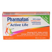 Load image into Gallery viewer, Pharmaton Active Life 30 Caplets