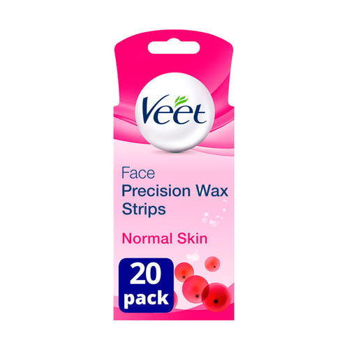 Veet Ready to Use Facial Wax Strips for Normal Skin