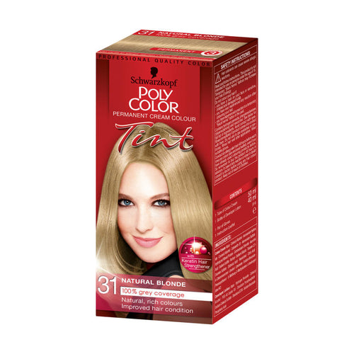Schwarzkopf Poly Colour Tint 31 Natural Blonde Hair Dye