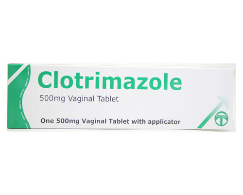 Clotrimazole 500mg Vaginal Tablet - Single Tablet