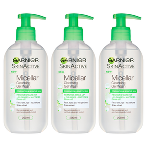 Garnier Micellar Cleansing Gel Wash - Multipack of 3