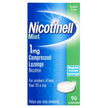 Load image into Gallery viewer, Nicotinell 1mg Compressed Lozenges - Mint