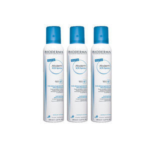 Bioderma Atoderm SOS Anti-Itching Ultra Soothing Spray Triple Pack