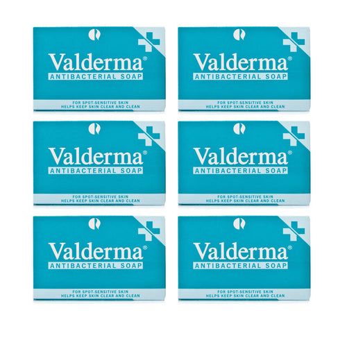 Valderma Antibacterial Soap - 6 Pack