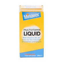 Load image into Gallery viewer, Minavex Multivitamin Liquid 200ml
