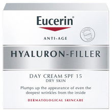 Load image into Gallery viewer, Eucerin Hyaluron-Filler Day Cream for Dry Skin SPF15