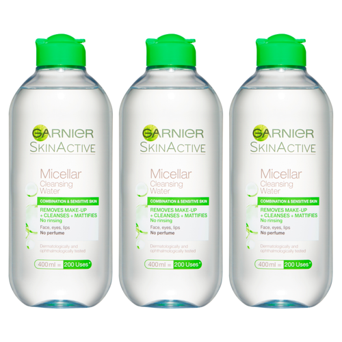 Garnier Micellar Cleansing Water for Combination Skin Multipack of 3