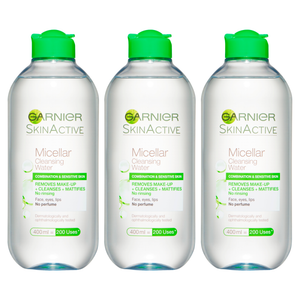 Garnier Micellar Cleansing Water for Combination Skin Multipack of 3