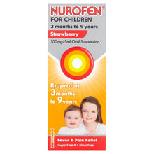 Load image into Gallery viewer, Nurofen for Children Liquid Strawberry Flavour