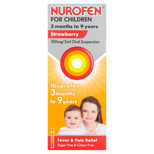 Nurofen for Children Liquid Strawberry Flavour