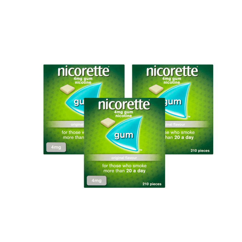 Nicorette Original Gum 4mg 630 Pieces