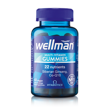Load image into Gallery viewer, Vitabiotics Wellman Gummies - 60 Vegan Gummies