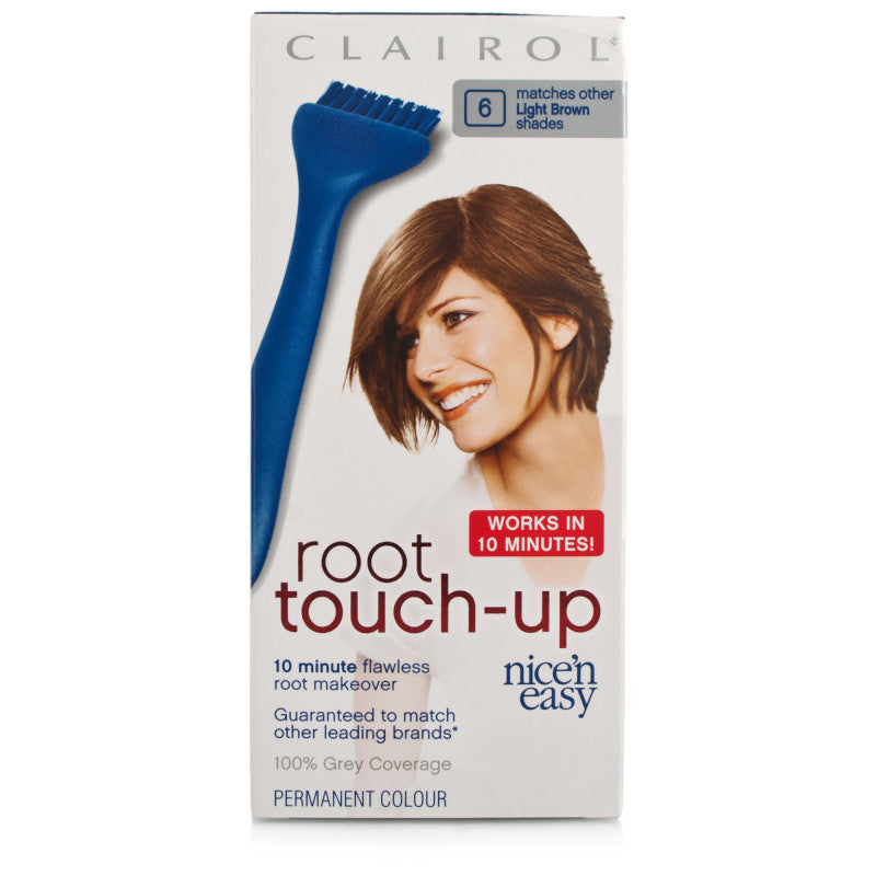 Clairol Nice 'n Easy Root Touch Up Permanent Light Brown 6