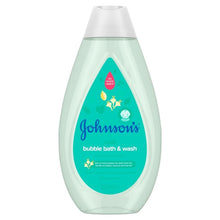 Load image into Gallery viewer, Johnsons Baby Mild Bubble Bath and Wash 500ml