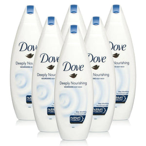 Dove Deeply Nourishing Body Wash 6 Pack