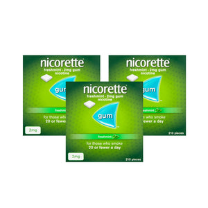 Nicorette 2mg Freshmint Gum 630 Pieces