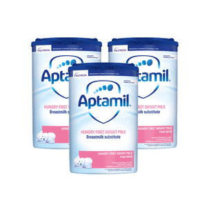 Aptamil Hungry Baby Milk Formula From Birth Triple Pack
