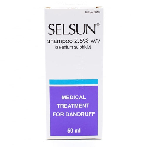 Selsun Dandruff Shampoo 2.5% Travel Size 50ml