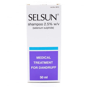 Selsun Dandruff Shampoo 2.5% Travel Size 50ml