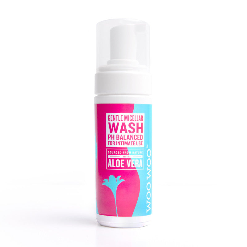 WooWoo Pamper It! Intimate Micellar Foam Wash PH Balanced with Aloe Vera