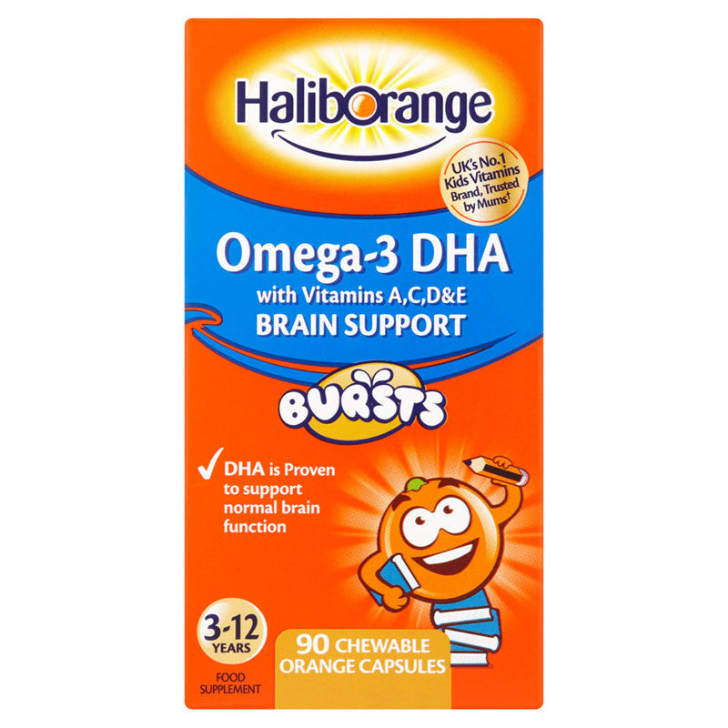 Haliborange Kids Omega-3 DHA Chewy Capsules