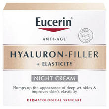 Load image into Gallery viewer, Eucerin Hyaluron Filler + Elasticity Night Cream