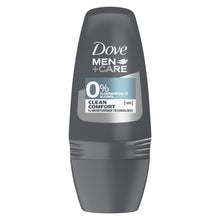Load image into Gallery viewer, Dove For Men Antiperspirant Roll On Clean Comfort Aluminum Free