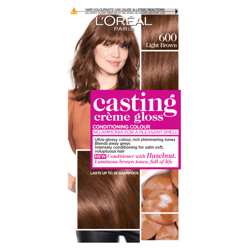 L'Oreal Paris Casting Creme Gloss 600 Light Brown Hair Dye