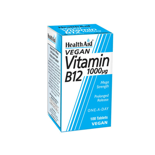 HealthAid Vegan Vitamin B12 1000ug