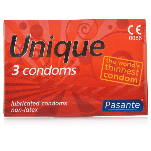 Pasante Unique Condoms - 36 Condoms