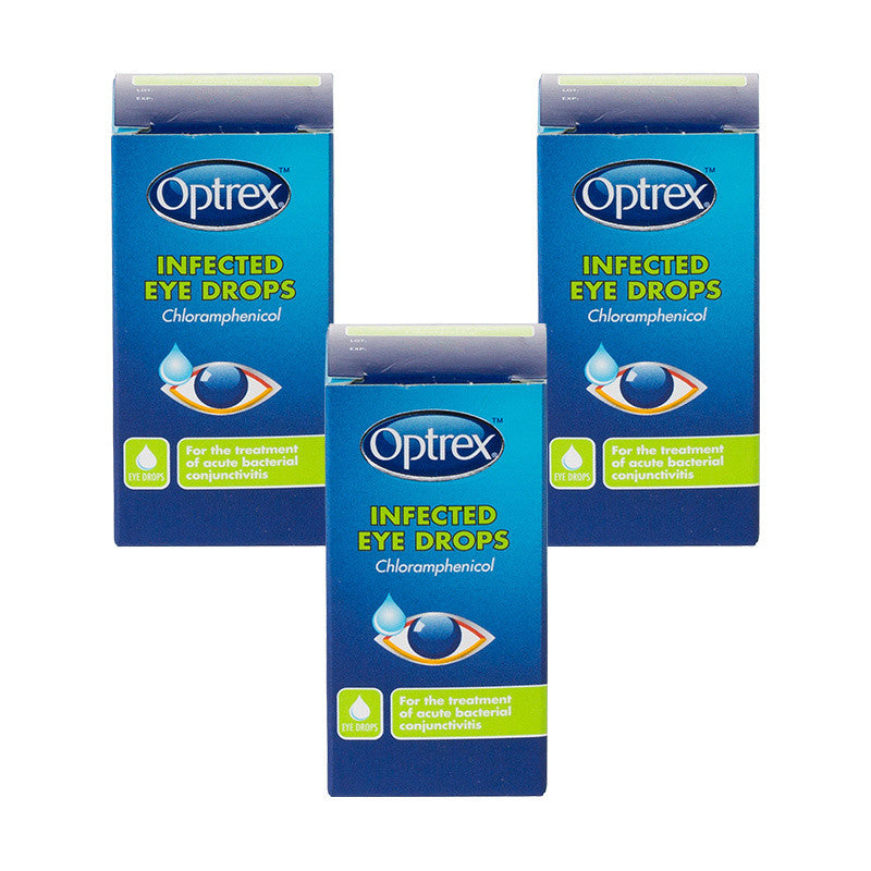 Optrex Infected Eyes Eye Drops- Triple Pack